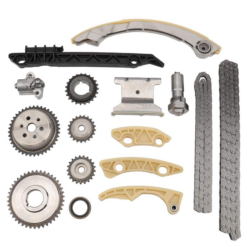 MAYASAF Engine Timing Chain Kit for Chevy Captiva Sport/Cobalt/Equinox/HHR/Malibu, for GMC Terrain, for Buick LaCrosse/Regal/Verano, for Pontiac G5/G6/Solstice, for Saturn Aura/Ion/Sky/Vue, Saab 9-3 - Image 1